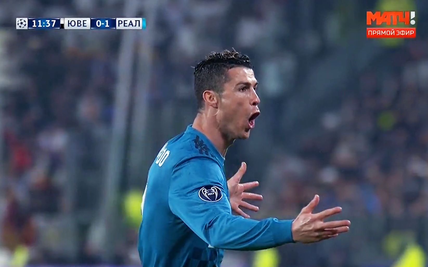 C罗单刀单刀直面，尤文图斯攻势无人能挡