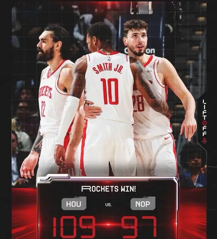 火箭客场险胜骑士，取得赛季首胜